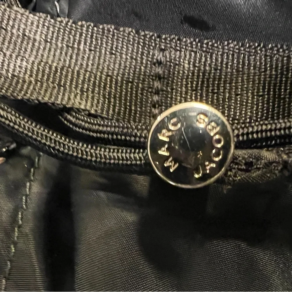 Marc Jacobs Mallorca Backpack Black Nylon Leather M0008139 From Japan.​​​​​​